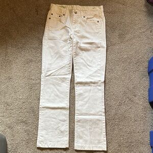 JCrew Bootcut Women's White Jeans Sz 27R